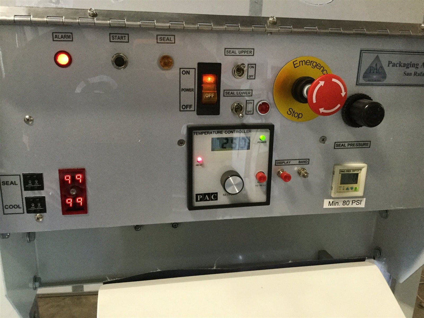 Used PAC GA18 Medpac Medical Validatable Impulse Pouch Sealer 18" 120V *See Details*2