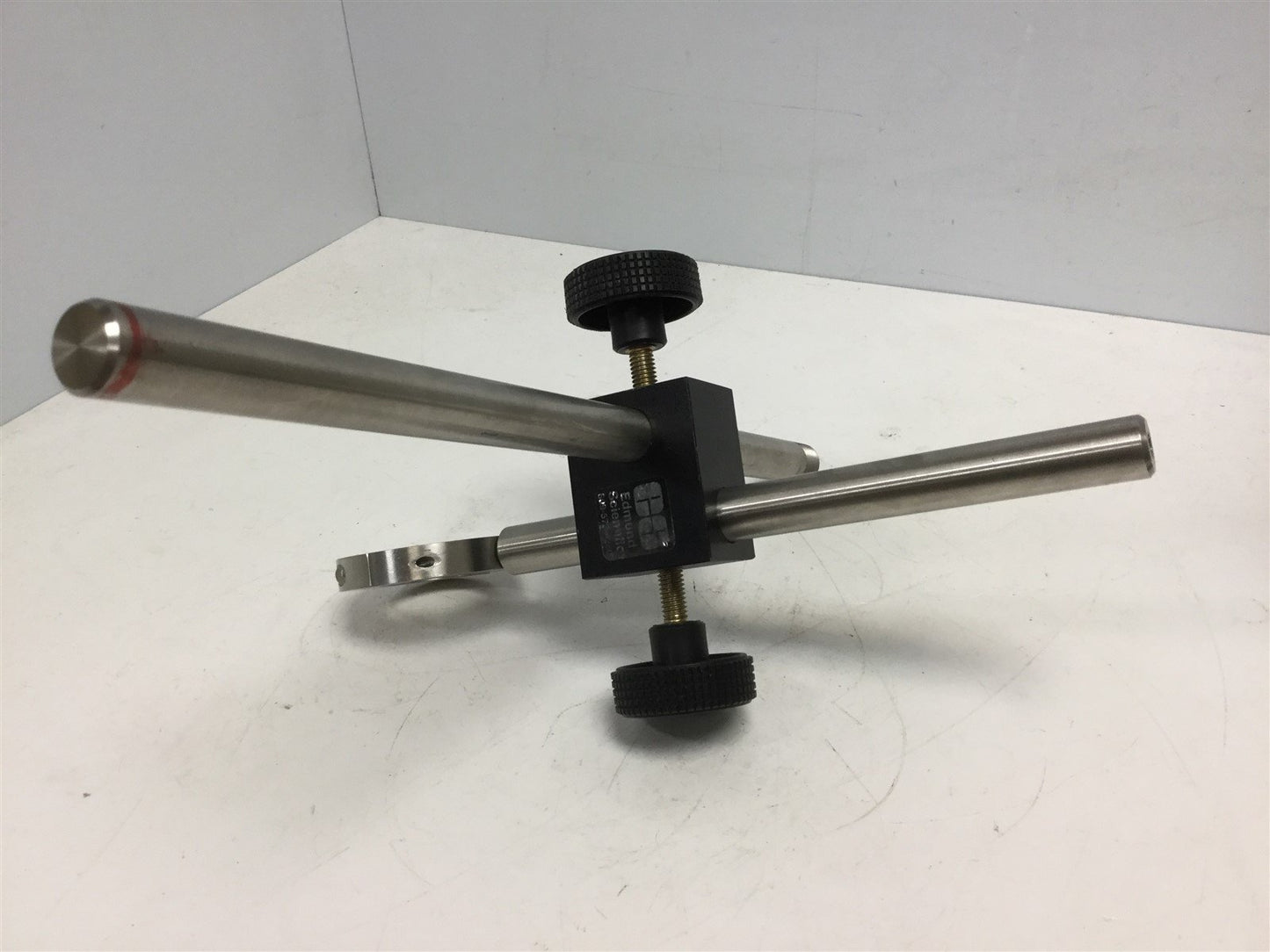 Used Edmund Scientific Instrument Rod, Ring Diameter: 1.76", Rod Diameter: 0.75"