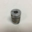 Used Jakob 49 60 22/22 08 0 Bellows Coupling O-Diameter: 24.45mm, I-Diameter: 9.4mm