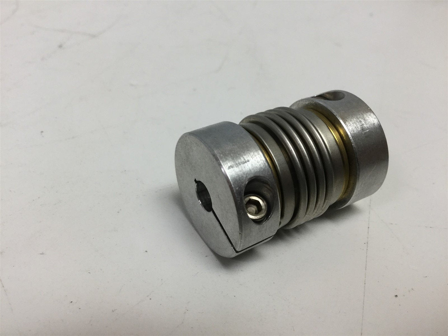 Used Jakob 49 60 22/22 08 0 Bellows Coupling O-Diameter: 24.45mm, I-Diameter: 9.4mm