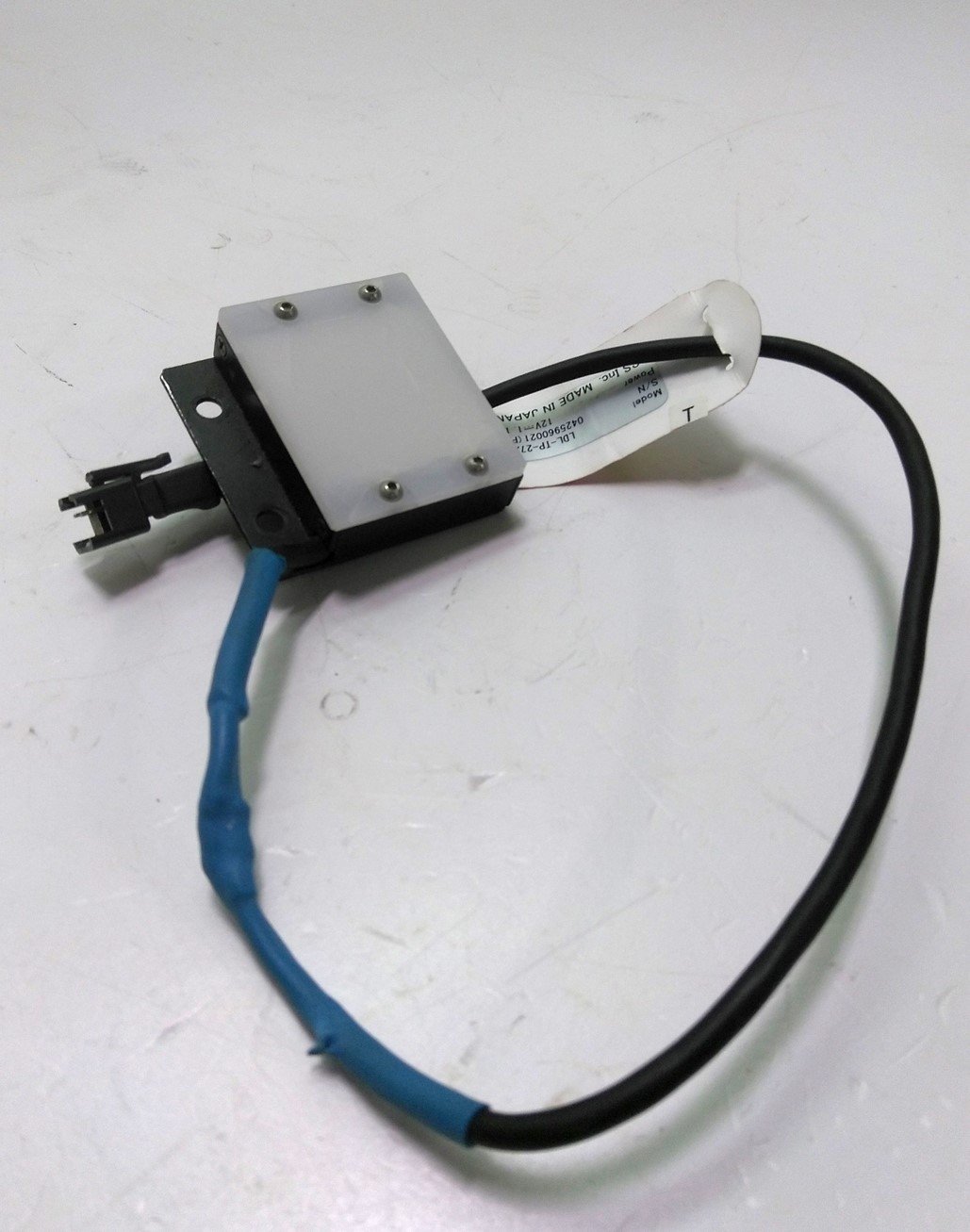 Used CCS LDL-TP-27X27 High Intensity LED Inspection Backlight, Red, 12VDC, 27x27mm