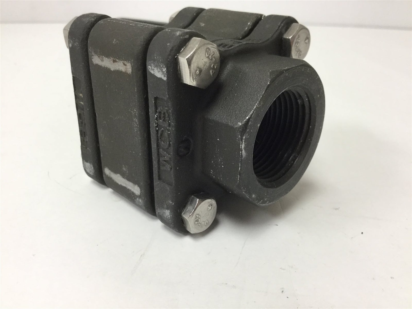 Used SVF Flow Controls Ball Valve, Connections: 3/4" NPT Female, 1/4 Turn, Steel Body
