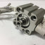 Used SMC NCDQ8B075-025 Pneumatic Cylinder, Bore: 0.75", Stroke: 0.25", 200psi Max