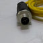 Used Lot of 2 Turck U2515-65 Cable, 4' long, 3 Conductor, M8 Female Connector