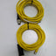 Used Lot of 2 Turck U2515-65 Cable, 10' long, 3 Conductor, M8 Female Connector