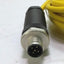 Used Lot of 2 Turck U2515-65 Cable, 8' long, 3 Conductor, M8 Female Connector