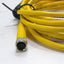 Used Lot of 2 Turck U2515-65 Cable, 9' long, 3 Conductor, M8 Female Connector