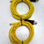 Used Lot of 2 Turck U2515-65 Cable, 9' long, 3 Conductor, M8 Female Connector