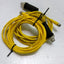 Used Lot of 2 Turck U2515-65 Cable, 9' long, 3 Conductor, M8 Female Connector