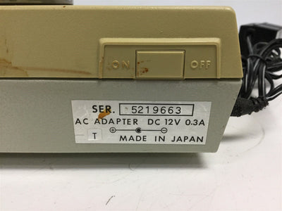 Used A&D FX-3000 Electronic Balance, Max 3100G, d=0.01g, Plate Diameter: 6"