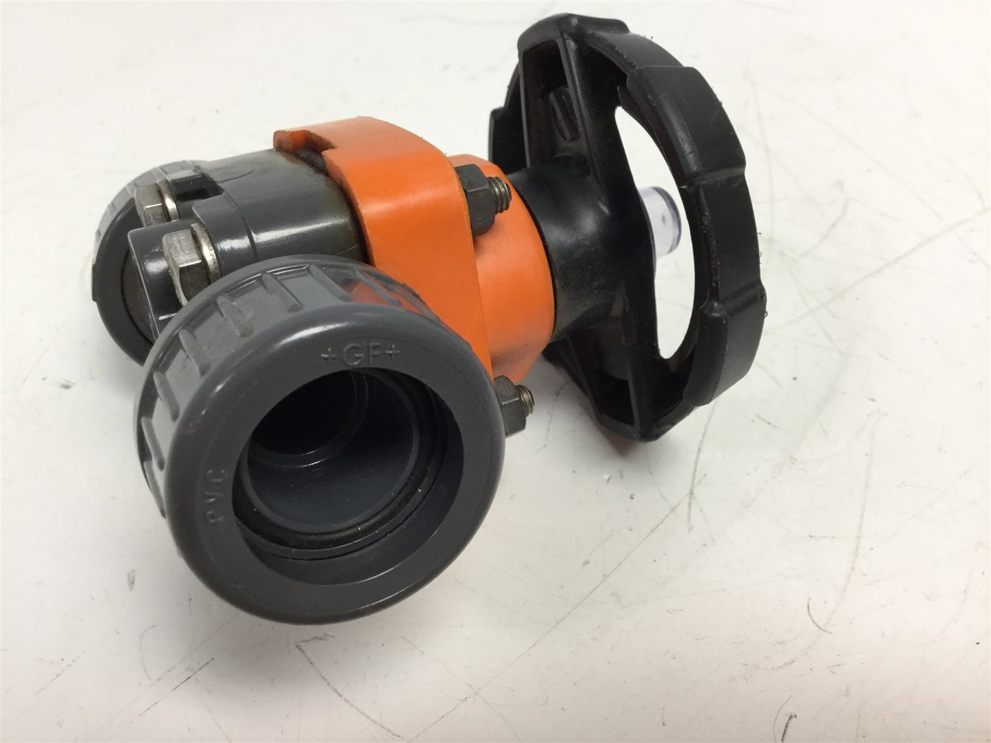 Used Georg Fischer Typ 314 Diaphragm Valve D20 1/2" PVC-U PN 10 *Missing Fitting*
