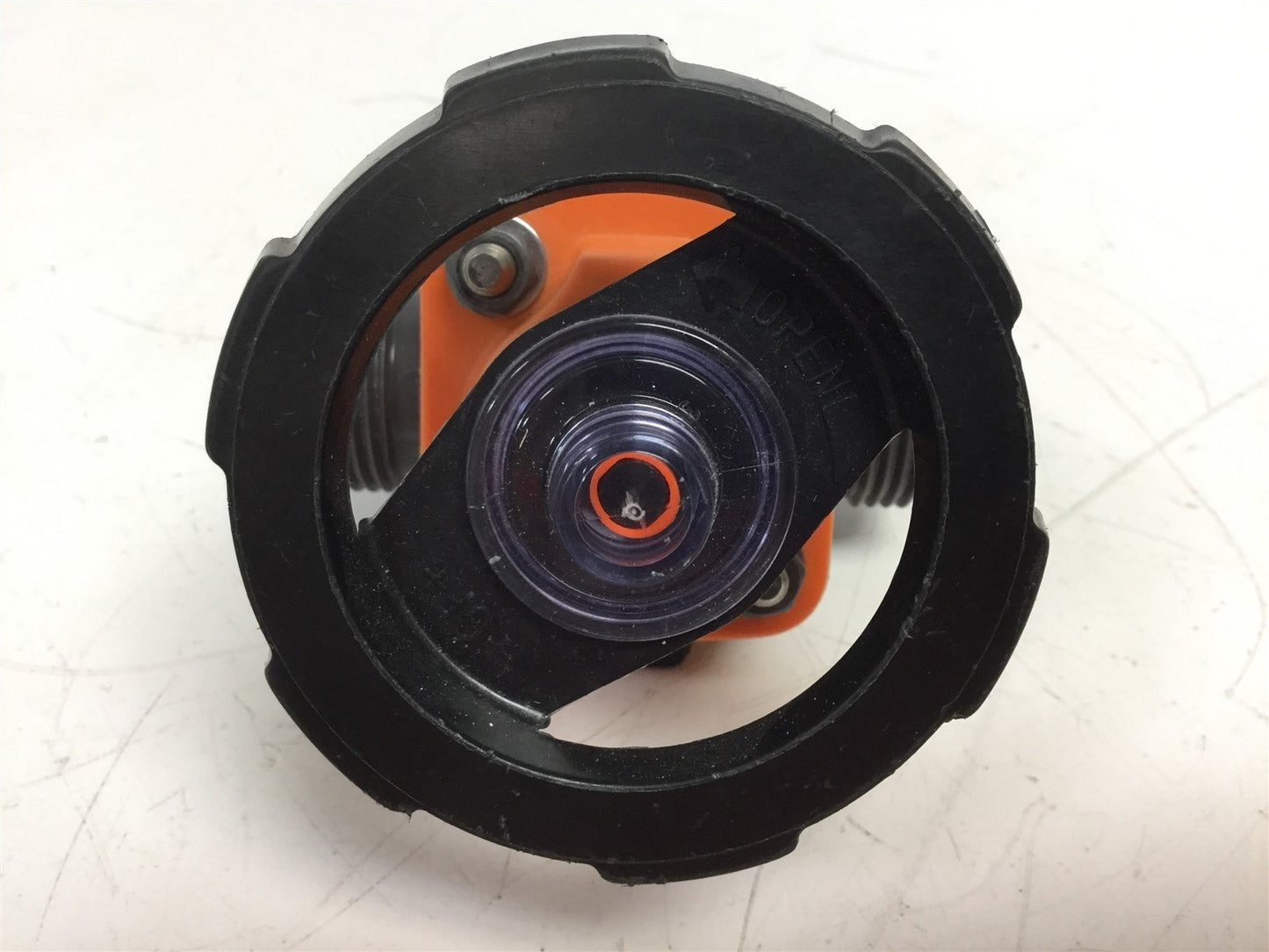 Used Georg Fischer Typ 314 Diaphragm Valve D20 1/2" PVC-U PN 10 Missing Fittings