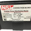 Used NSI AM-K2-H12 Power Distribution Block, 1-Pole, Rating: 600V 350A, 2 to 12
