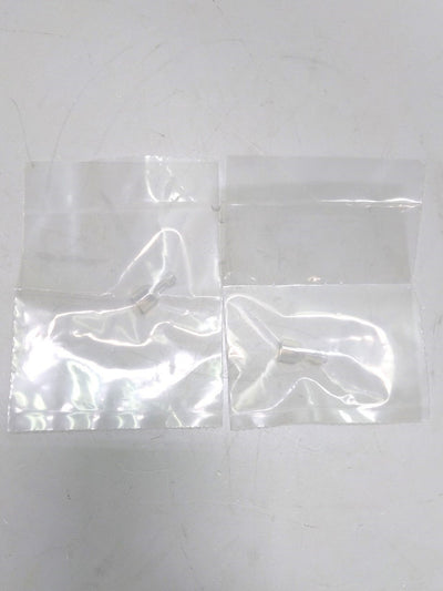 New Lot of 2 New Parker FCAP-4 Hose Cap, 1/4" Inch Flare, Perfluoroalkoxy (PFA)