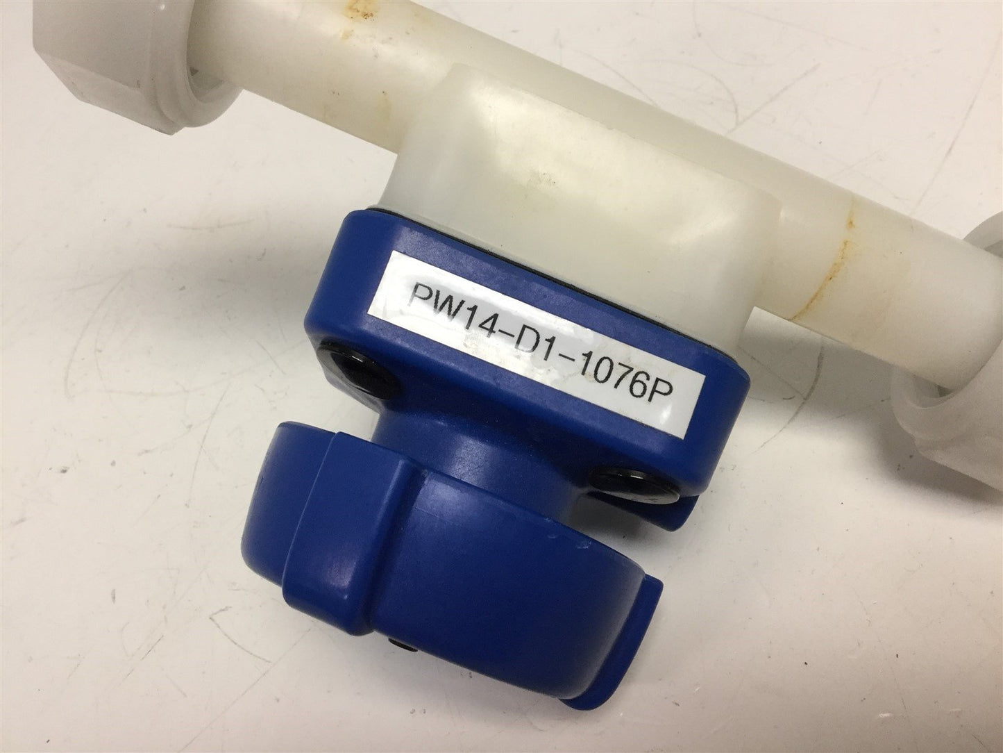 Used Cole-Parmer TZD100-075 Tri-Clamp T-Diaphragm Valve Maxi Run-Mini Branch