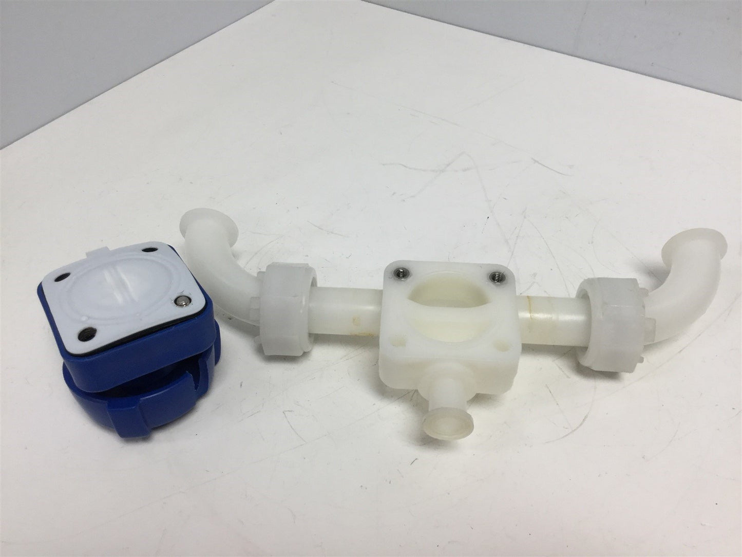 Used Cole-Parmer TZD100-075 Tri-Clamp T-Diaphragm Valve Maxi Run-Mini Branch