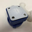 Used Cole-Parmer TZD100-075 Tri-Clamp T-Diaphragm Valve Maxi Run-Mini Branch