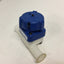 Used Blue Cole-Parmer TZD100-075 Tri-Clamp T-Diaphragm Valve Maxi Run-Mini Branch