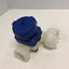 Used Cole-Parmer TZD150-100 Tri-Clamp T-Diaphragm Valve Run 1-1/2" Branch Maxi