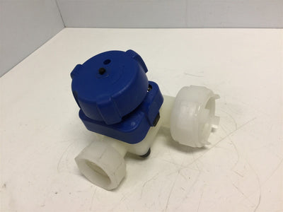 Used Cole-Parmer TZD150-100 Tri-Clamp T-Diaphragm Valve Run 1-1/2" Branch Maxi