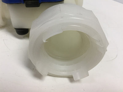 Used Cole-Parmer TZD150-100 Tri-Clamp T-Diaphragm Valve Run 1-1/2" Branch Maxi