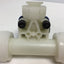 Used Cole-Parmer TZD150-100 Tri-Clamp T-Diaphragm Valve Run 1-1/2" Branch Maxi