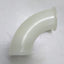 Used Tri-Clamp Sweeping 90 Degree Sanitary Elbow, 2" Diameter, 3" Radius, PolyPro