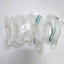 New Lot of 5 New Sani-Tect Tri-Clamp 90 Deg. Sanitary Elbow, MAXI, Polypropylene