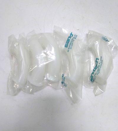 New Lot of 5 New Sani-Tect Tri-Clamp 90 Deg. Sanitary Elbow, MAXI, Polypropylene