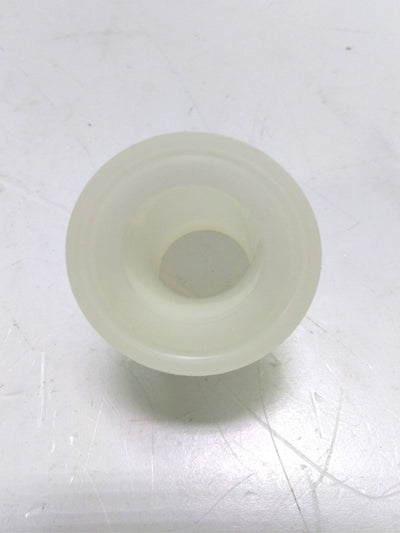 New Saint-Gobain T45100 Tri-Clamp 45 Deg. Sanitary Elbow, MAXI, 2.5" Rad., Poly