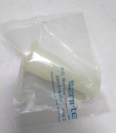 New Sani-Tech TAD100-075 Tri-Clamp Concentric Reducer, 1" MAXI to MINI, Poly