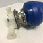Used Sanitech TZD100-075SC Pneumatic Diaphragm Valve Branch-Tee Run Maxi, Branch Mini