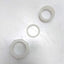 Used Lot of 2 Saint-Gobain CL100TU True Union Tri-Clamp, 1" MAXI to 1" MAXI, Kynar