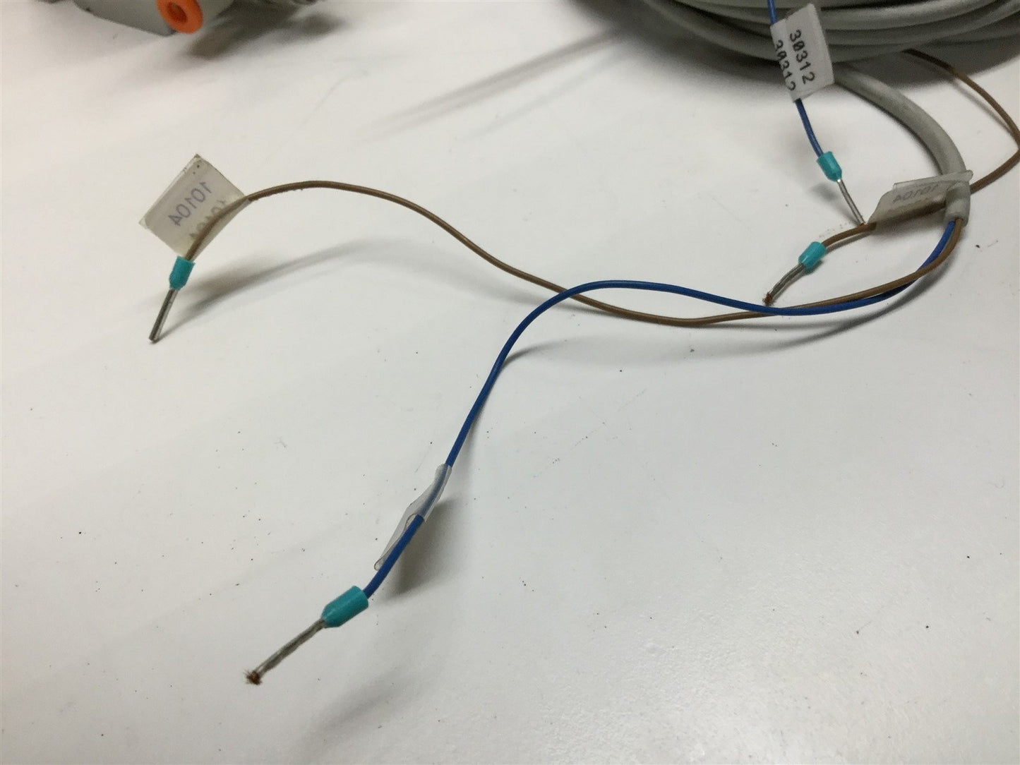 Used SMC MGPM25N-10 Compact Guide Cylinder With D-Y69B Auto Switch Position Sensors