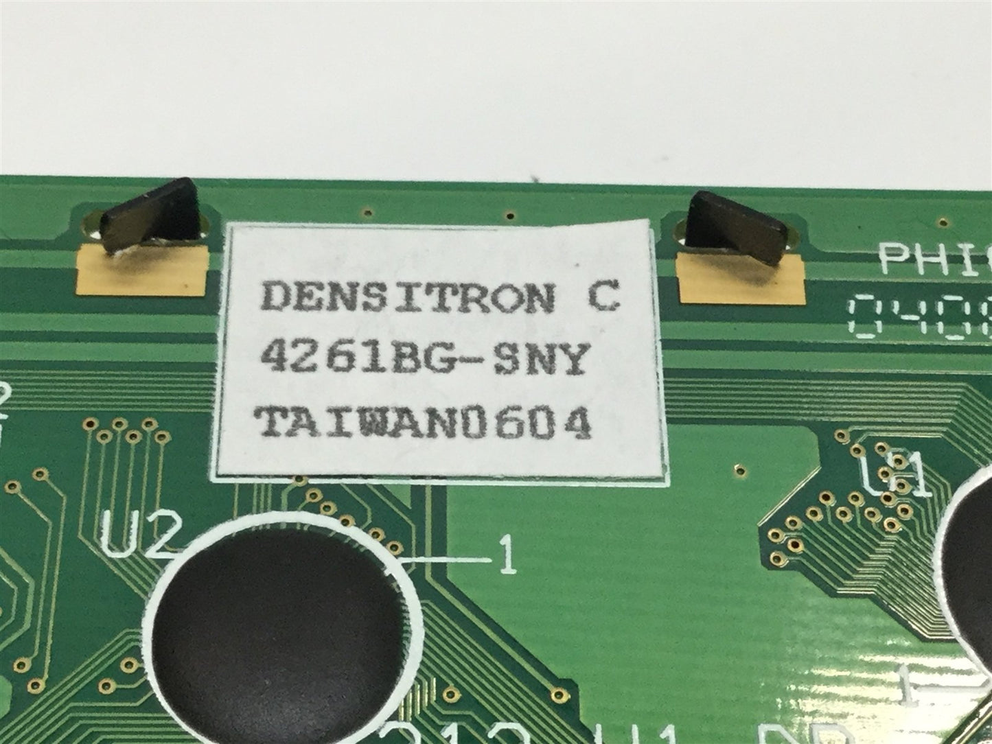 New – Open box Densitron LC4261BG LCD Display Panel Transflective LED Backlit Alphanumeric 2x20