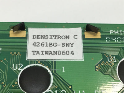 New – Open box Densitron LC4261BG LCD Display Panel Transflective LED Backlit Alphanumeric 2x20