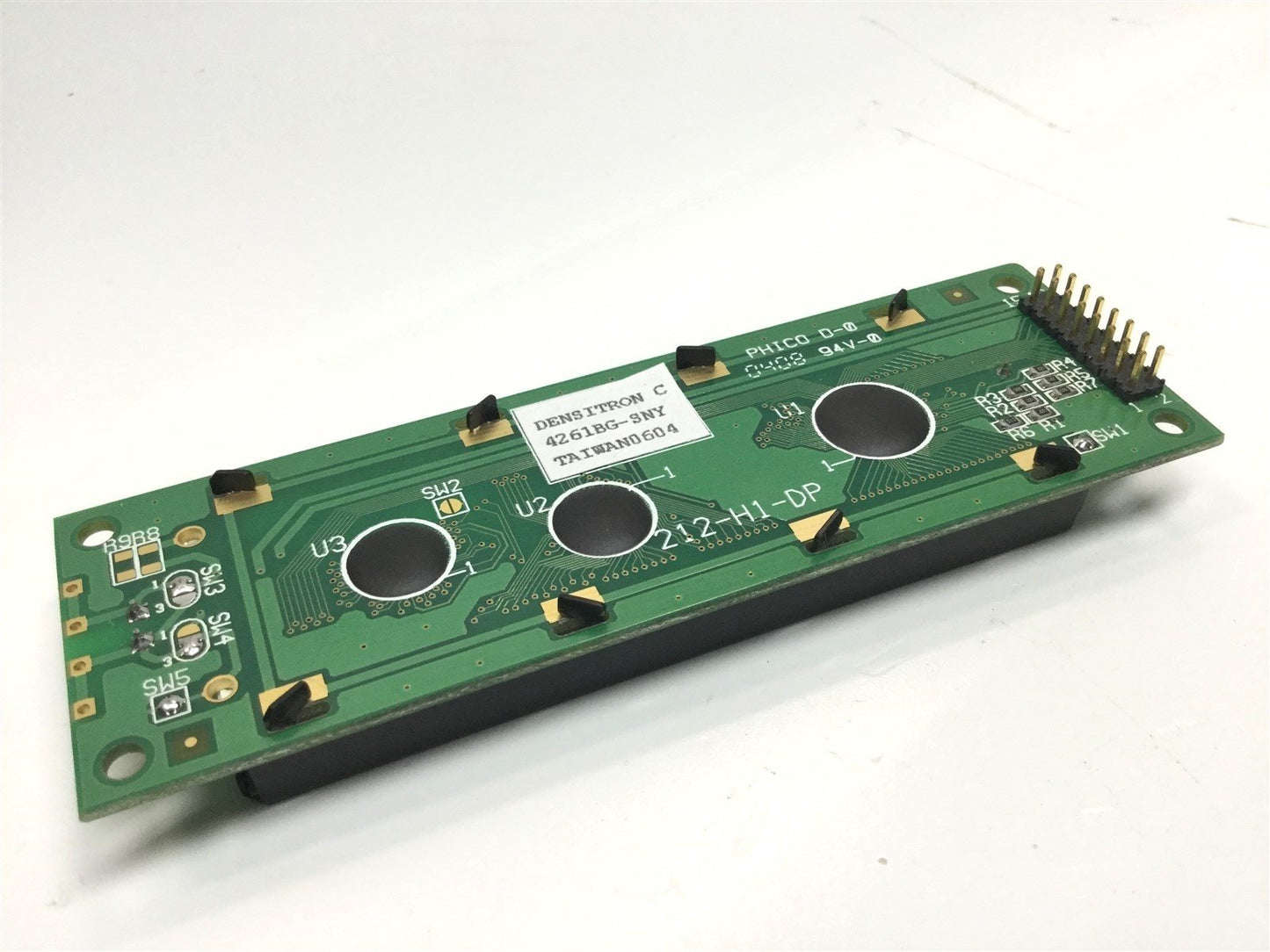 New – Open box Densitron LC4261BG LCD Display Panel Transflective LED Backlit Alphanumeric 2x20