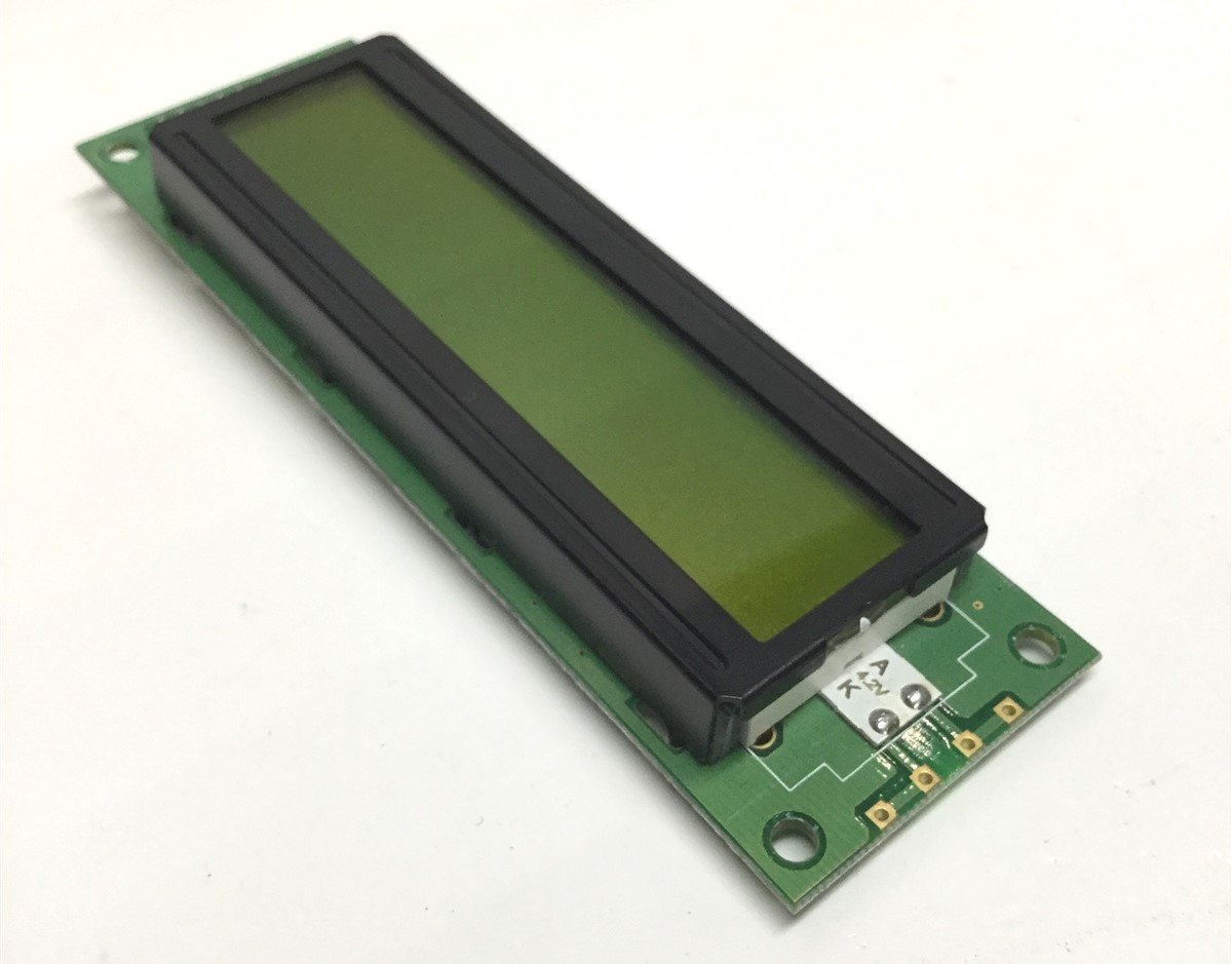 New – Open box Densitron LC4261BG LCD Display Panel Transflective LED Backlit Alphanumeric 2x20