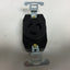 Used Lot of 3 Pass and Seymour 4710 Turnlok Receptacle Voltage: 125VAC, Amperage: 15A