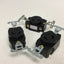 Used Lot of 3 Pass and Seymour 4710 Turnlok Receptacle Voltage: 125VAC, Amperage: 15A