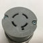 Used Lot of 2 Arrow Hart 6269 Locking Connector, Female, 20A 250V 3-Phase 3-Pole