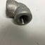 New Lot of 3 New 90 Deg Elbow Stainless Steel Female Fitting, 1/4" NPT F316L 316