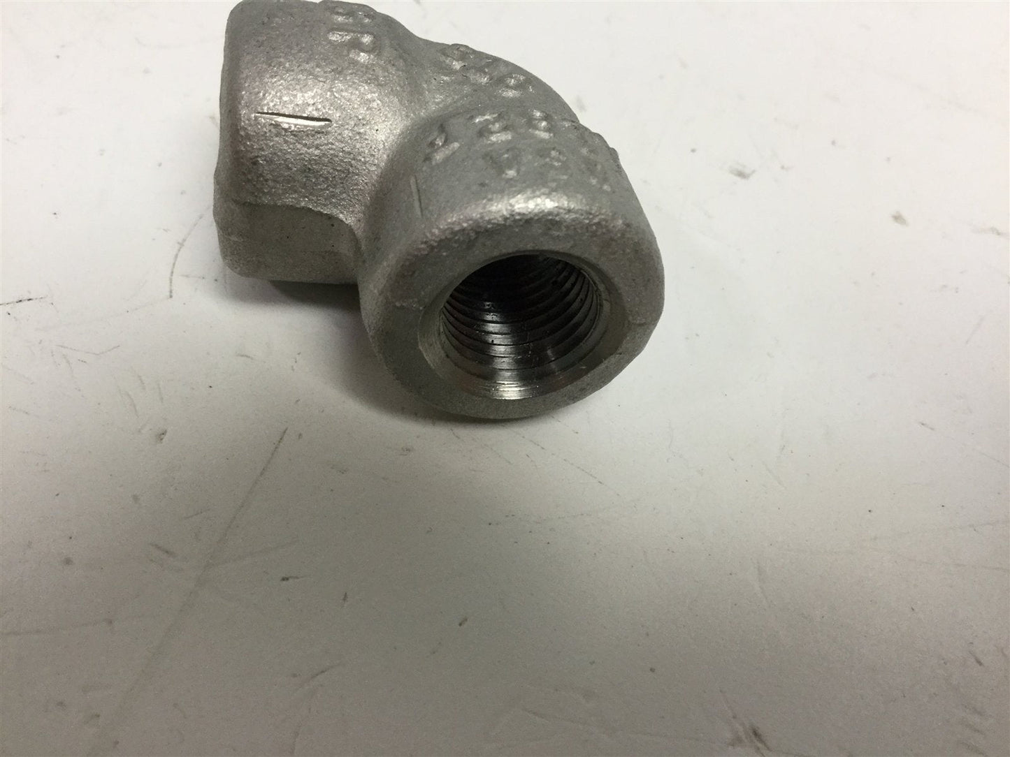 New Lot of 3 New 90 Deg Elbow Stainless Steel Female Fitting, 1/4" NPT F316L 316