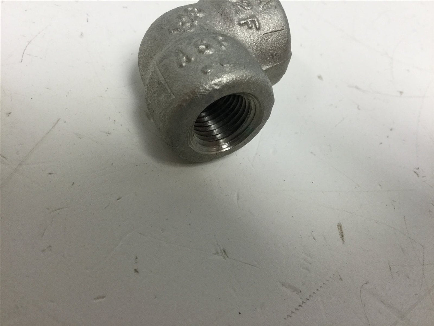 New Lot of 3 New 90 Deg Elbow Stainless Steel Female Fitting, 1/4" NPT F316L 316