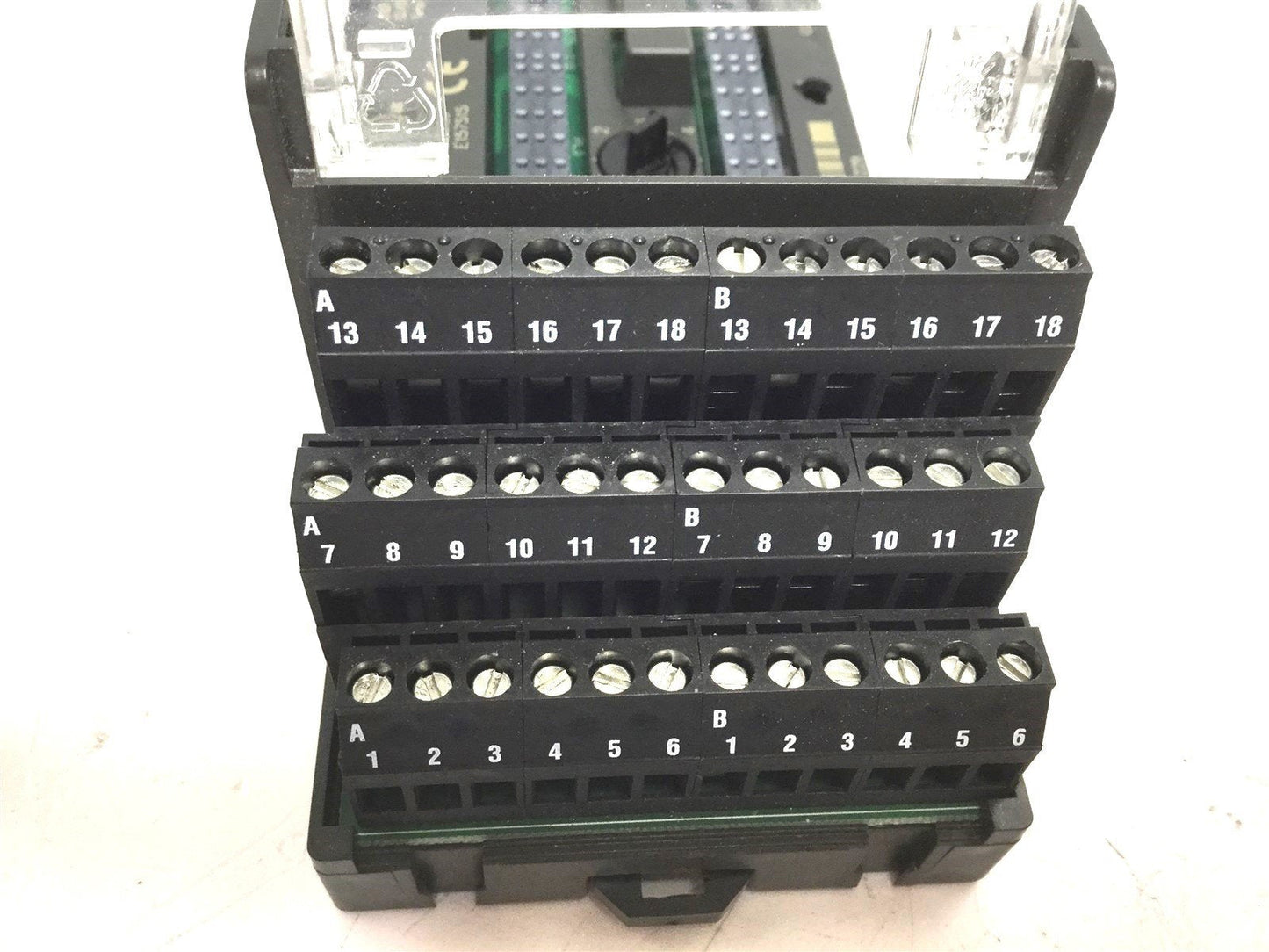 Used GE Fanuc IC200MDL940C Input Relay Module 24VDC 16PT With IC200CHS022A IO Carrier