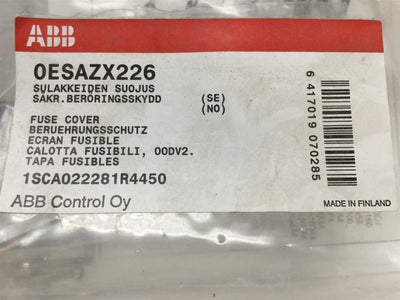 New ABB OESA-ZX226 Fusible Disconnect Switch Fuse Cover 100A