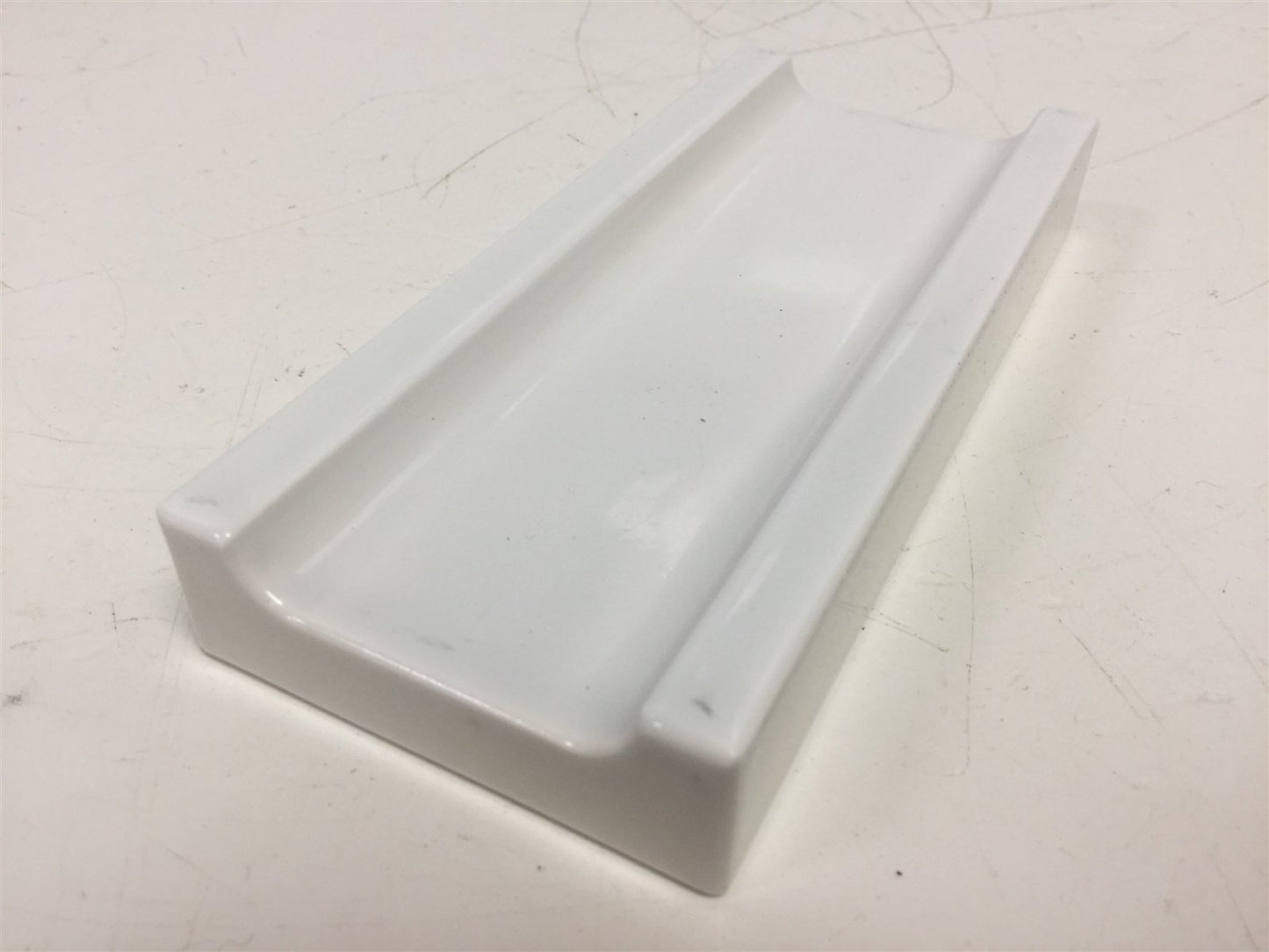 Used Lumonics JK-700 Pumping Chamber Porcelain Flash Bulb Tray, 5-3/8"x2-3/8"x3/4"