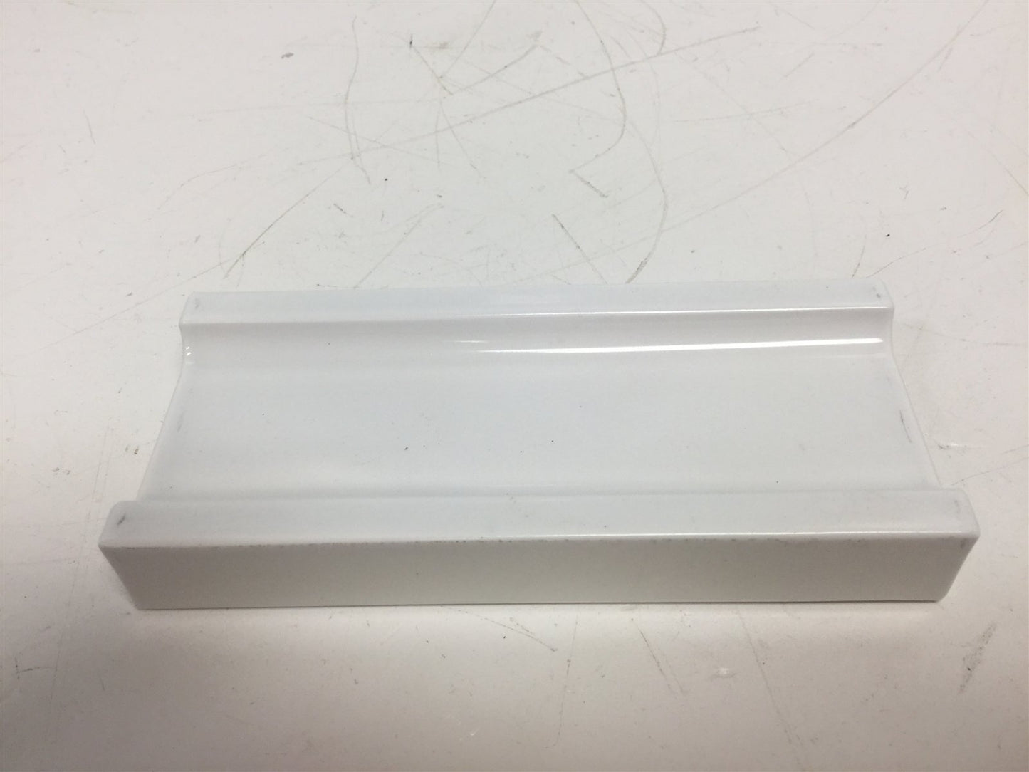 Used Lumonics JK-700 Pumping Chamber Porcelain Flash Bulb Tray, 5-3/8"x2-3/8"x3/4"
