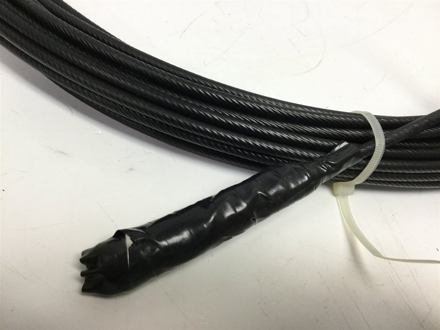 Used Lumonics JK 700 Series Laser Fiber Optic Cable 85' Length, Fitting: 0.3805"
