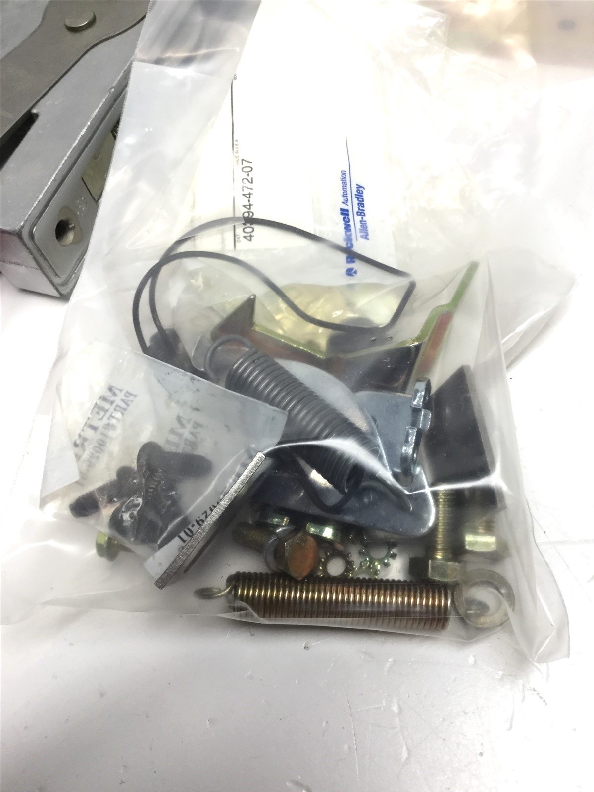 Used Allen Bradley 1494V-W2 Stainless Operating Handle, Disconnect Switch 200A & 400A